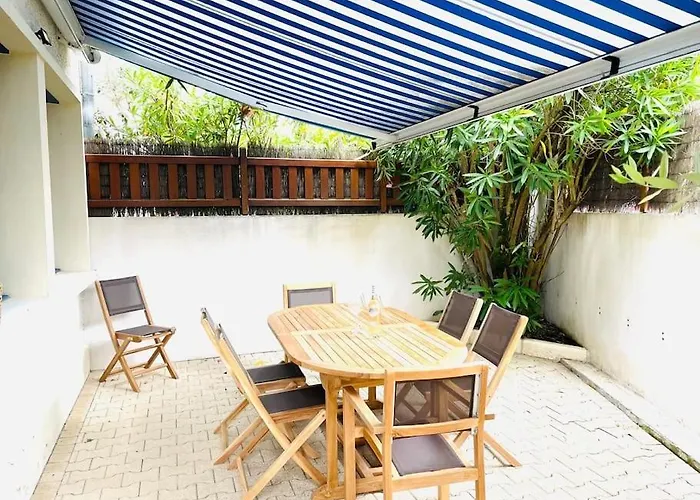 Maison A Cote De La Le Moulleau Lejlighed Arcachon